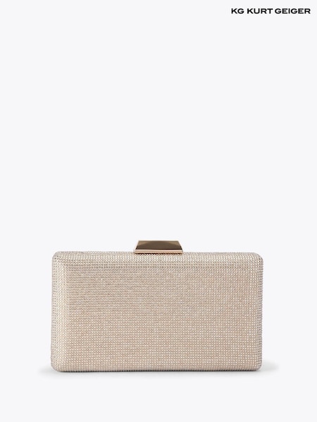 KG Kurt Geiger Gold Brooke Bag (H76970) | AZN 173