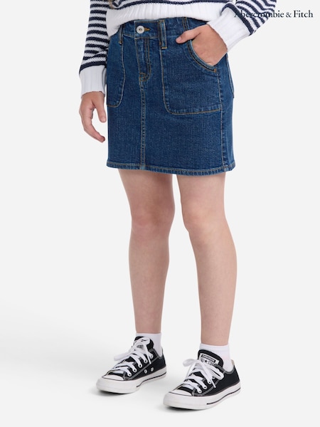 Abercrombie & Fitch Blue Denim Mini Skirt (H77007) | 42 €
