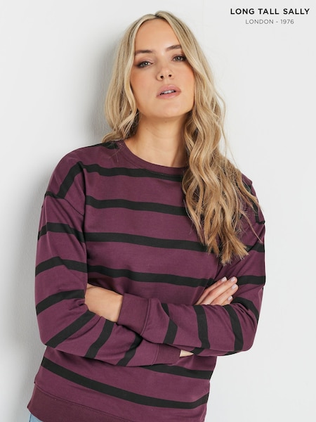 Long Tall Sally Stripe Sweatshirt (H77120) | R$ 285