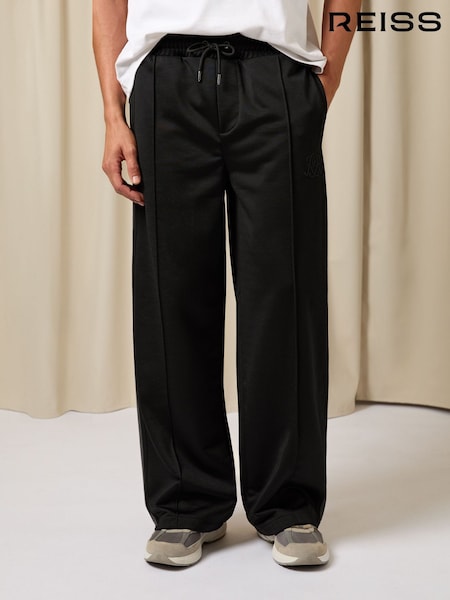 Reiss Black Foster Joggers (H77225) | €195