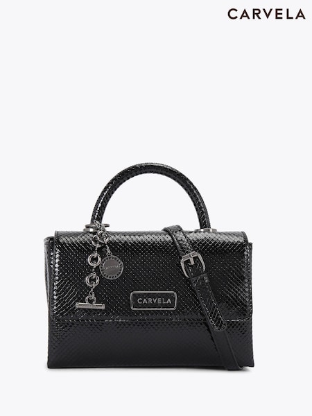 Carvela Black Alto Top Handle Bag (H77233) | AZN 323
