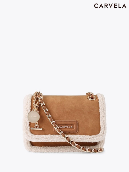Carvela Black Bella Chain Shoulder Bag (H77249) | OMR71