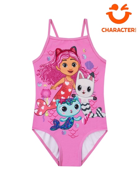 Character Pink Girls Gabby’s Dollhouse Swimsuit (H77468) | €17.50