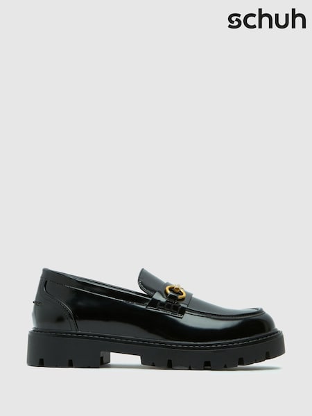 Schuh Lex Snaffle Black Loafers (H77631) | €48
