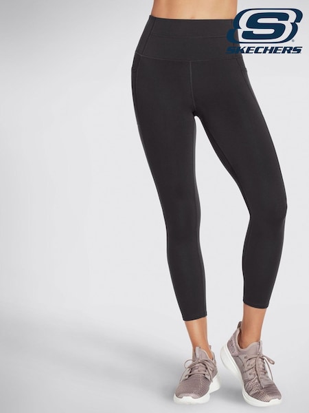 Skechers Black GOWALK Wear High-Waisted 7/8 Leggings (H77848) | €62
