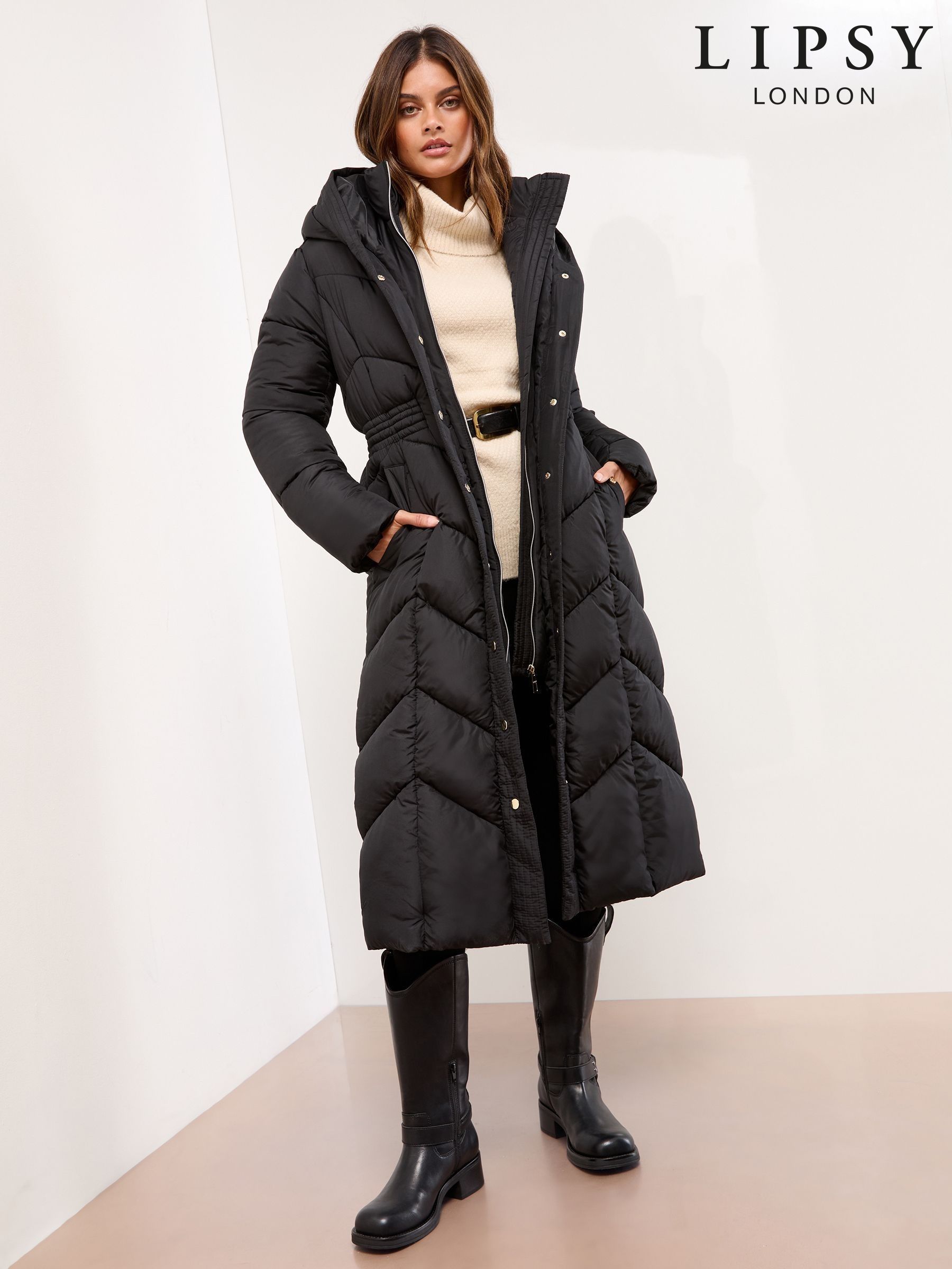 Womens Long Coats | Long Wool & Fur Coats | Next Singapore
