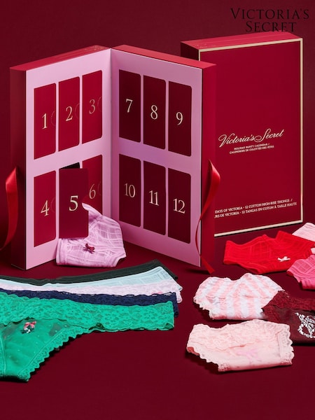 Victoria's Secret Assorted Thong 12 Days of Knickers Christmas Advent Calendar (H78204) | €79