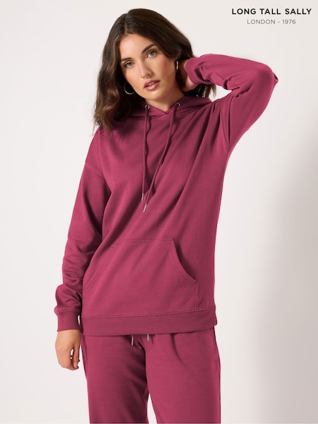 Rosa - Long Tall Sally Overhead Hoodie (H78421) | R$ 285