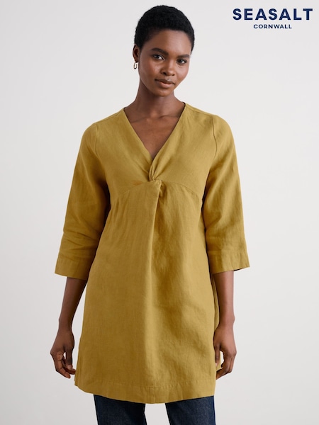 Seasalt Cornwall Yellow Golitha Falls Tunic (H78446) | €96