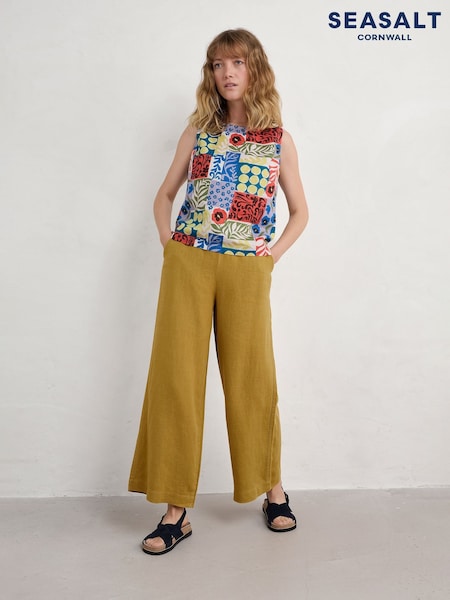 Seasalt Cornwall Blue Multi Colour Study Top (H78450) | €63