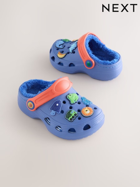 Blue Character Warm Lined Slipper Clogs (H78746) | R$ 110 - R$ 135