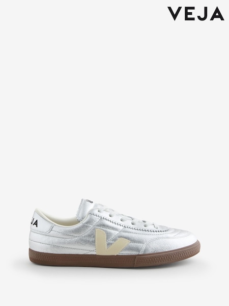 Veja Silver Pierre Bark Panenka Bastille Trainers (H78749) | €159