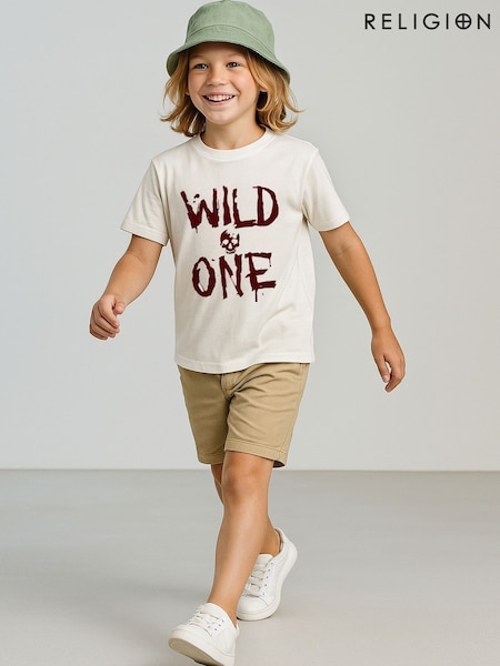 Religion Off White Wild One T-Shirt (H78785) | €22.50