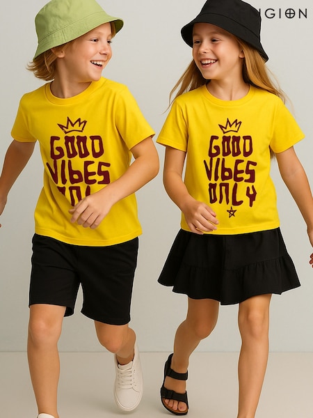 Religion Yellow Dare Devil T-Shirt (H78786) | €22.50