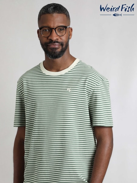 Weird Fish Adair Premium Stripe T-Shirt (H78798) | ‏233 د.إ.‏ - ‏ 262‏ د.إ.