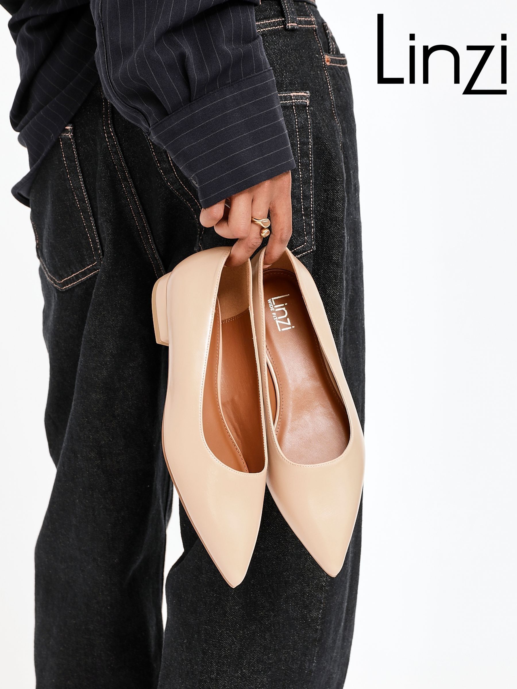 Ballerina Shoes | Black & Red Ballet Shoes | Next USA