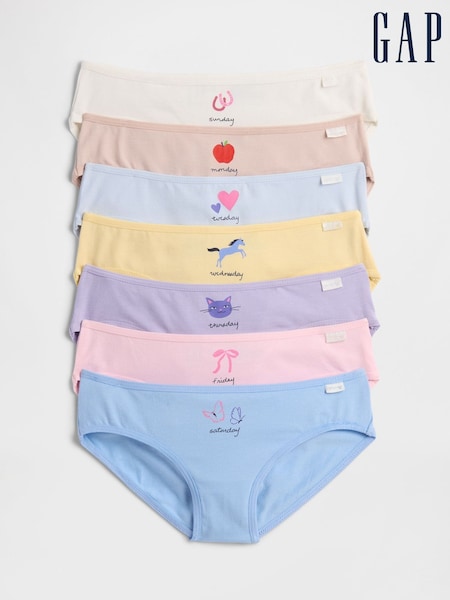 Gap Multi Bikini Briefs 7-Pack (2-2mths) (H78826) | €35
