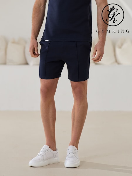 Gym King Blue Portals Texture Shorts (H78909) | R$ 395