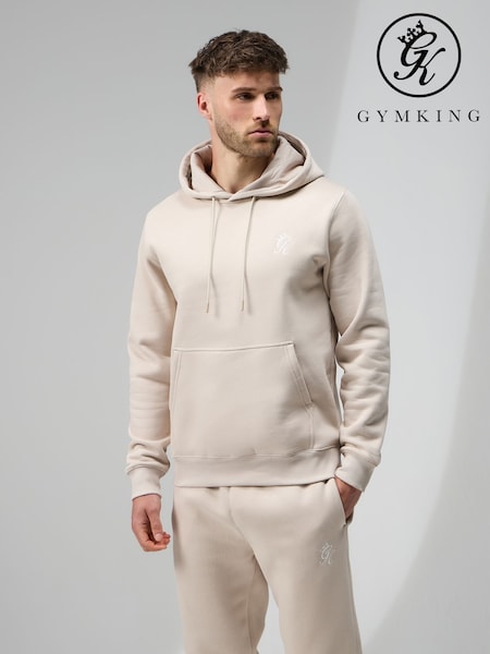 Gym King Grey Fundamental Fleece Hoodie (H78910) | R$ 475