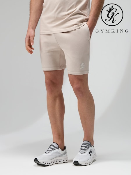Gym King Grey Fundamental Fleece Shorts (H78918) | €37