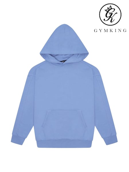 Gym King Blue Oversized Define Hoodie (H78929) | R$ 545
