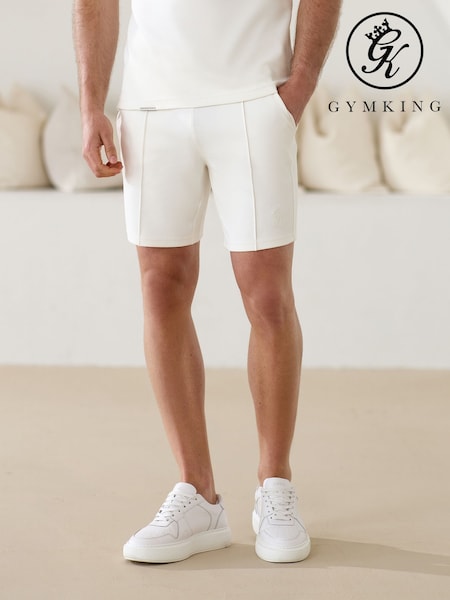 Gym King White Portals Texture Shorts (H78930) | R$ 395