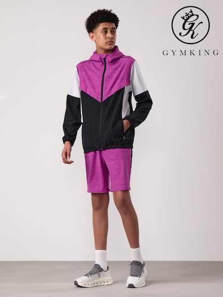 Gym King Grey Light Vision Tracksuit Hoodies (H78951) | AED291