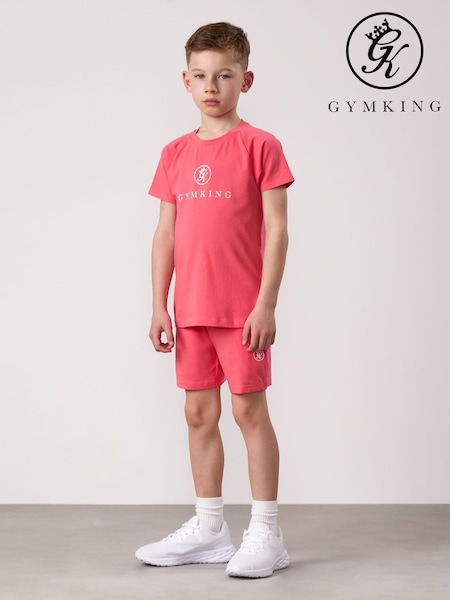 Gym King Pink Pro Shorts (H78971) | €22.50