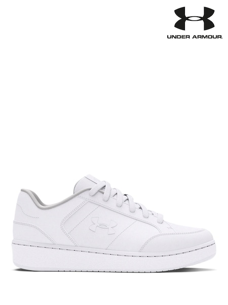 Under Armour White GS Official Trainers (H79980) | €58