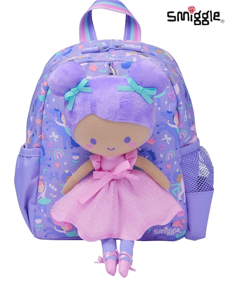 Smiggle Ready Set Go Teeny Tiny Backpack With Detachable Plush Toy (H80003) | 44 €