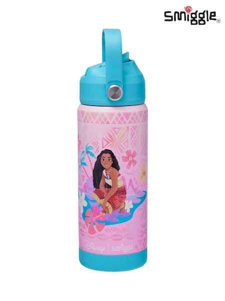 Smiggle Moana Print Squiggle Insulated Stainless Steel Drink Bottle 550Ml (H80031) | 34 €