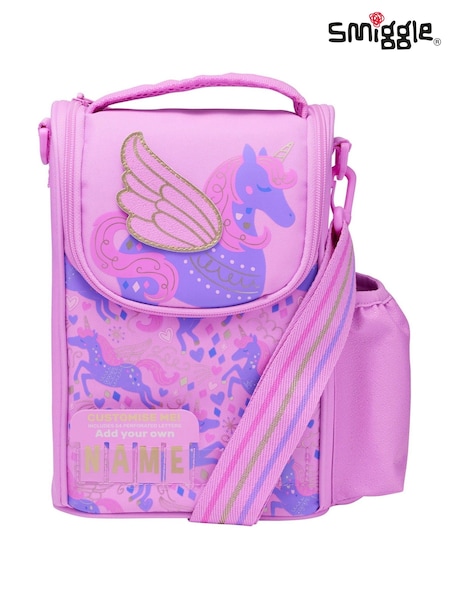 Smiggle Pink Adventurous Junior ID Lunchbox With Strap (H80033) | €29