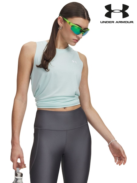 Under Armour Green Tech Tank Solid T-Shirt (H80087) | $44