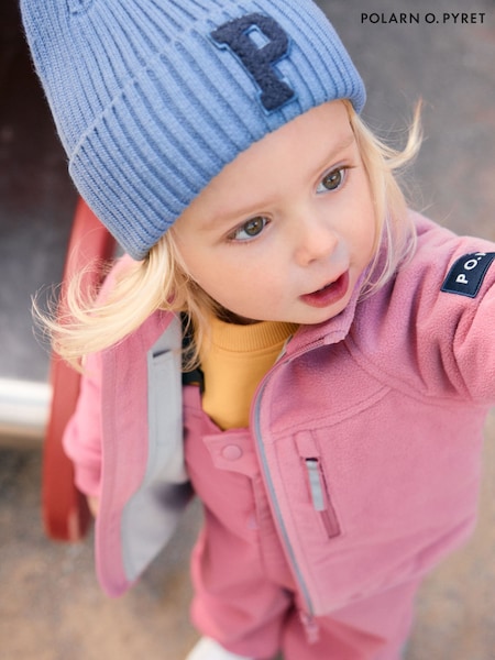 Polarn O. Pyret Pink Waterproof Fleece Jacket (H80178) | R$ 495
