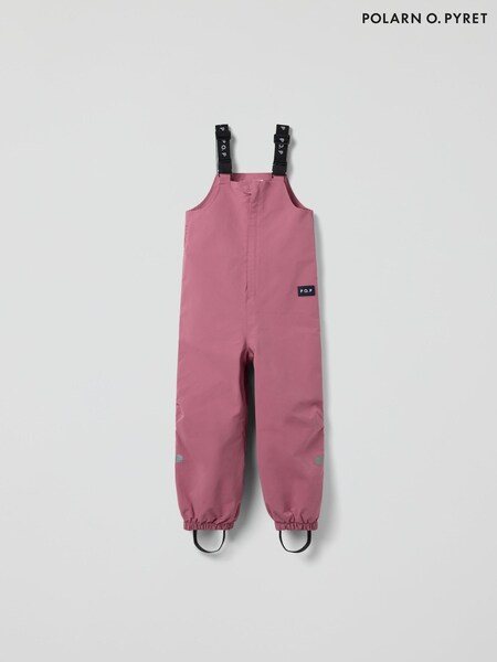 Polarn O. Pyret Pink Waterproof Shell Dungarees (H80184) | R$ 495