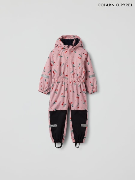 Polarn O. Pyret Pink Waterproof Kids Puddle Suit (H80186) | €93