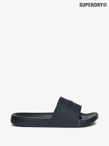 Superdry Blue Logo Pool Sliders (H80210) | €29