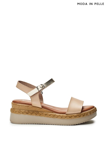 Moda in Pelle NYX Two Part Wedge Sandals (H80241) | R$ 585