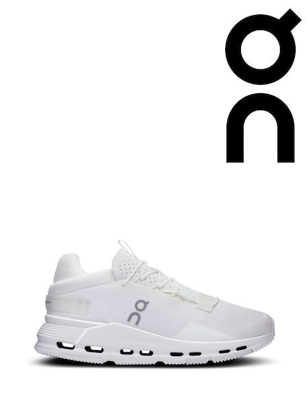 On White Cloudnova 2 Trainers (H80287) | AED873