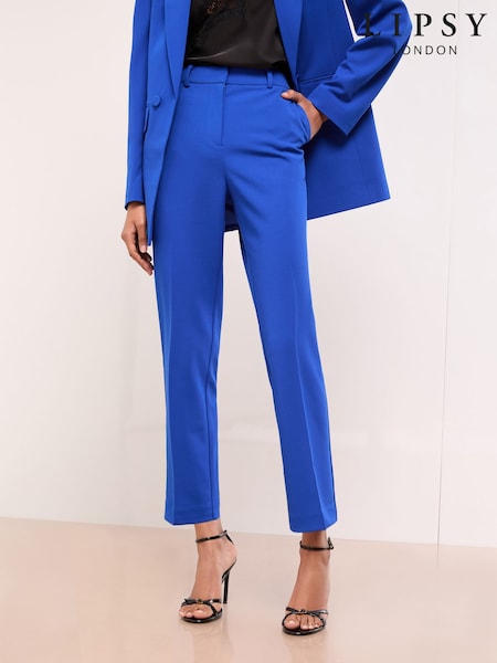 أزرق كوبالت - Lipsy Tailored Tapered Trousers (H80292) | ‏178 د.إ.‏