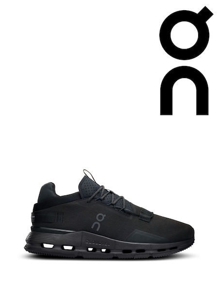 On Black Cloudnova 2 Trainers (H80297) | AED873