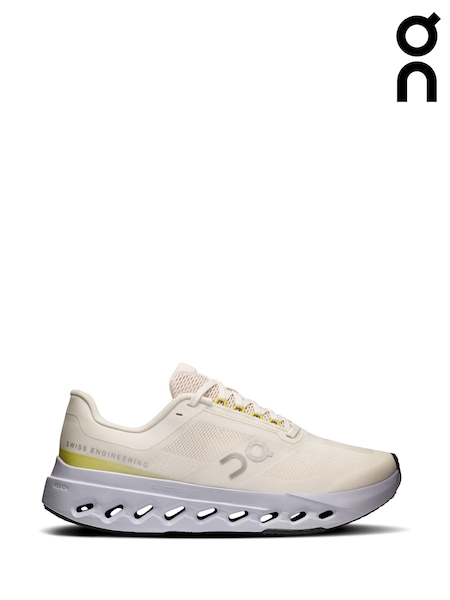 On White/Lemon Cloudsurfer Trainers (H80345) | AED815