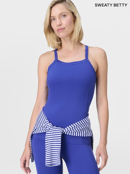 Sweaty Betty Blue All Day Bra Tank (H80602) | €53