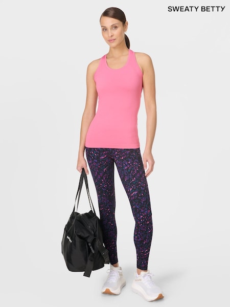 Sweaty Betty Pink Athlete Seamless Workout Tank Top (H80617) | €53