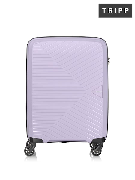 Tripp Purple Chic Cabin 4 Wheel Suitcase 55cm (H80684) | €62