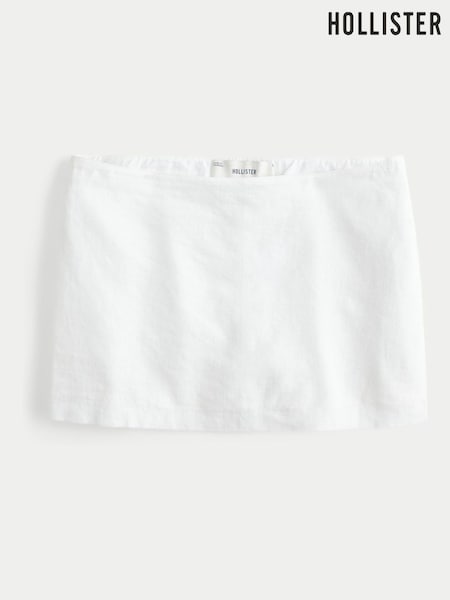 Hollister Linen White Skort (H80816) | €35