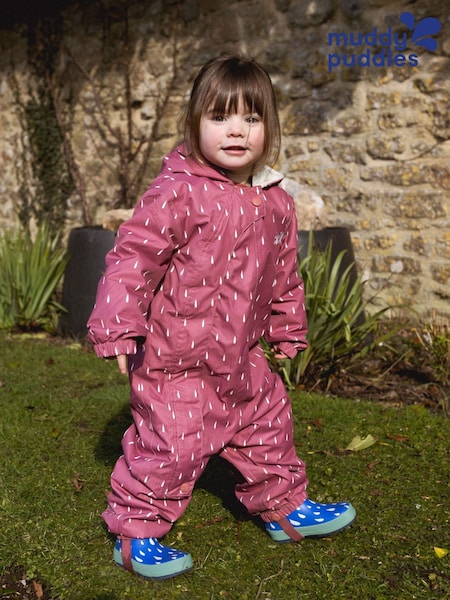 Muddy Puddles Pink Waterproof 3-in-1 Puddlesuit (H80874) | €134