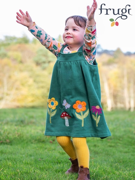 Frugi Pippa Pinafore Outfit Dress (H81090) | €53 - €56