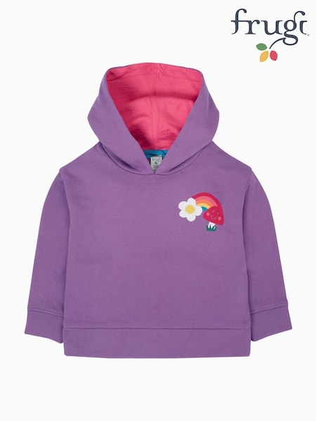 Frugi Purple Lissie Oversized Hoodie (H81093) | 188 QAR - 198 QAR