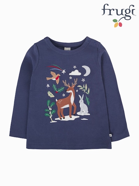 Frugi Christmas Applique Top (H81096) | €29 - €32